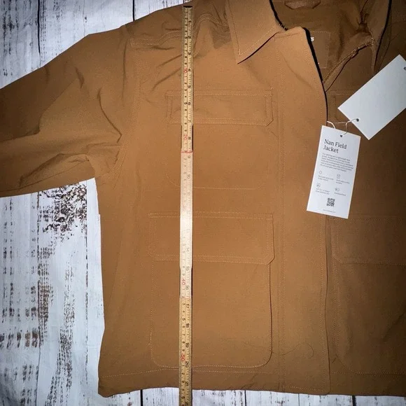 Halfdays Nan Field Jacket Medium Womens Nuthatch Brown Utility NWT $145 - Picture 5 of 6